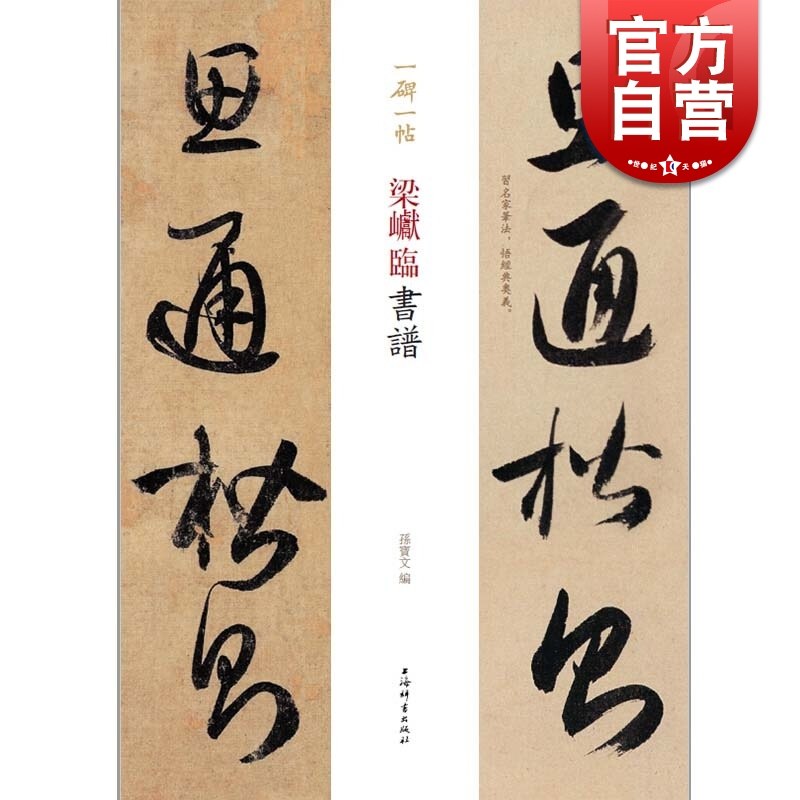 梁巘临书谱(一碑一帖) 草书碑帖 线装本临摹 孙宝文编 释文旁注临
