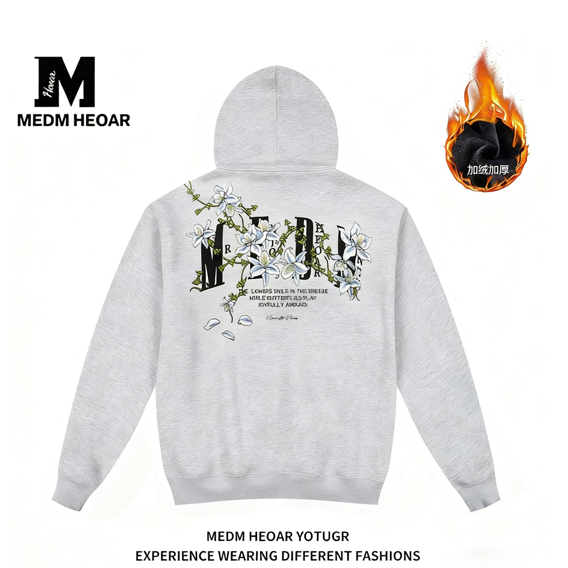 【侯明昊同款】MEDM藤曼花卉外套