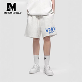 休闲裤 MEDM 潮 男女情侣宽松夏季 国潮运动百搭五分裤 HEOAR美式 短裤