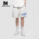 休闲裤 MEDM 潮 男女情侣宽松夏季 国潮运动百搭五分裤 HEOAR美式 短裤