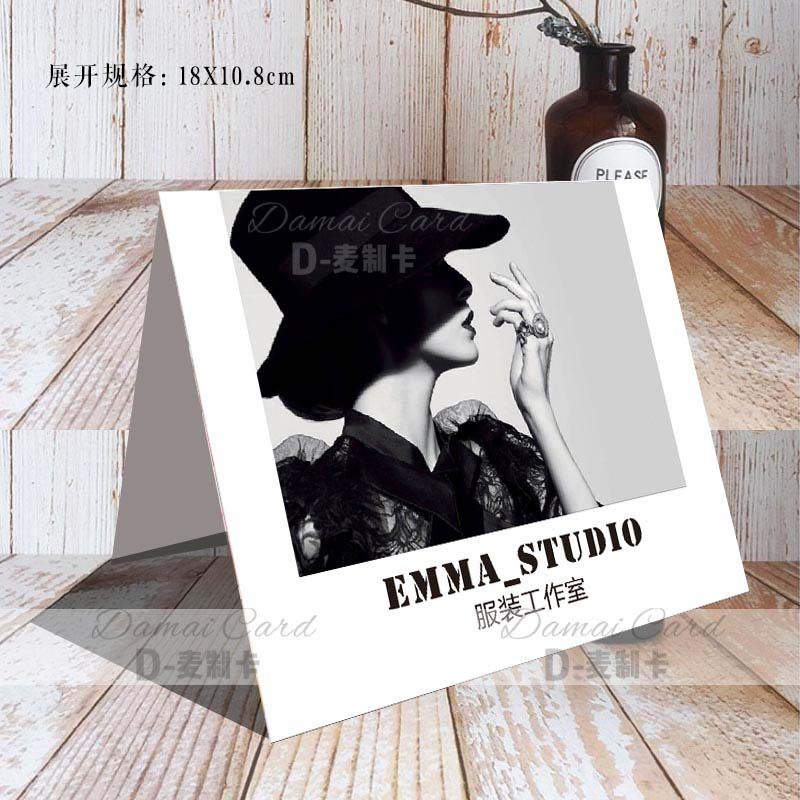 高档创意明信片复古文艺贺卡淘宝感谢卡售后卡服装代金券折卡定制,文具电教/文化用品/商务用品,名片,淘宝优惠券,粉丝福利购,淘宝优惠卷