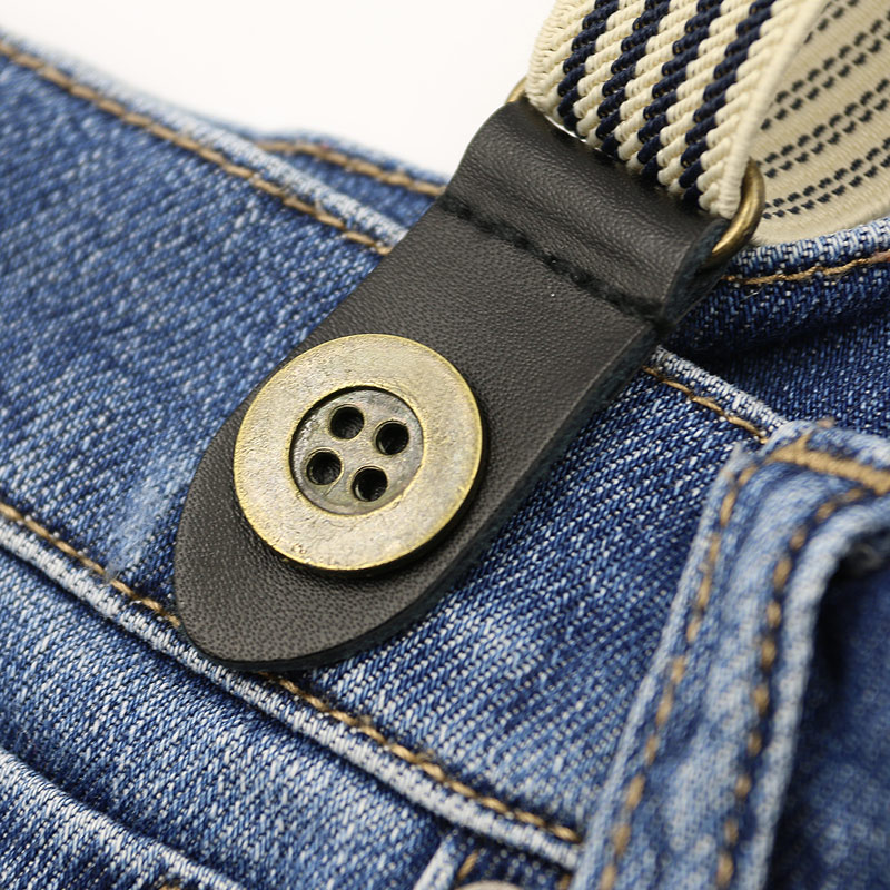 背带子可调节替换牛仔吊裤纽扣