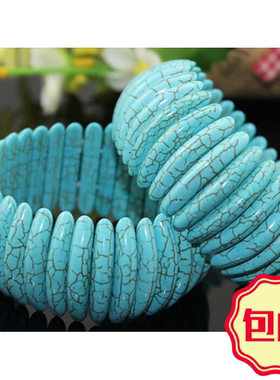 绿松石男女款招财转运饰品手串