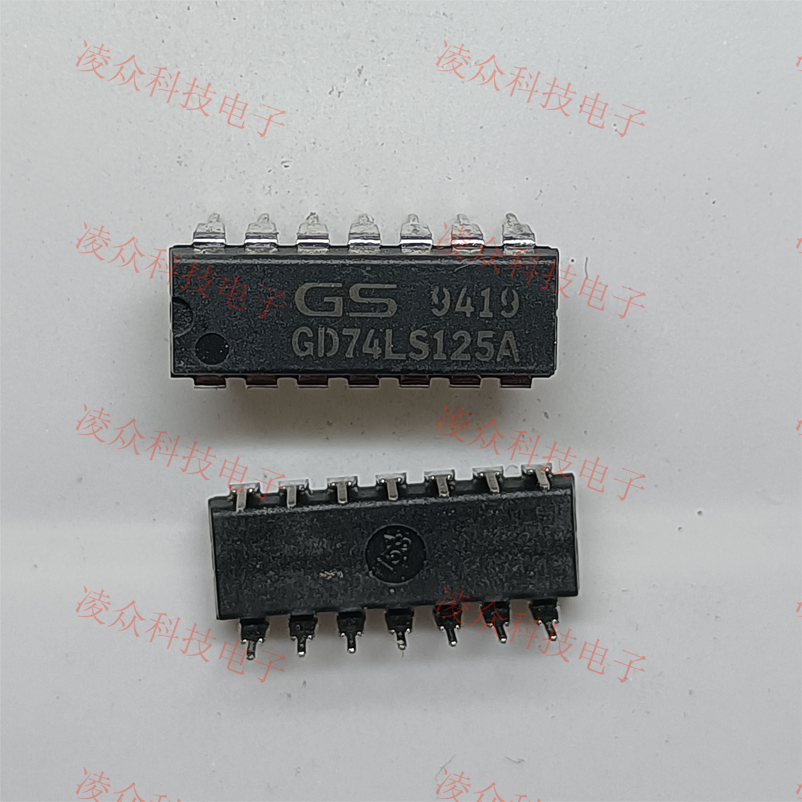 GD74LS125A 封装直插DIP14 原装原厂芯片 全新IC 可直拍 欢迎下单