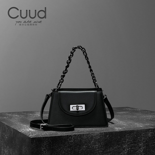 cuud包包2026新款 休闲真皮手提凯莉小包女百搭单肩斜挎女包 潮时尚