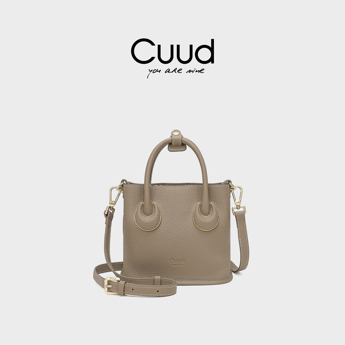 情人节礼物Cuud2026新款复古轻奢手提包小众设计高级感单肩斜挎包