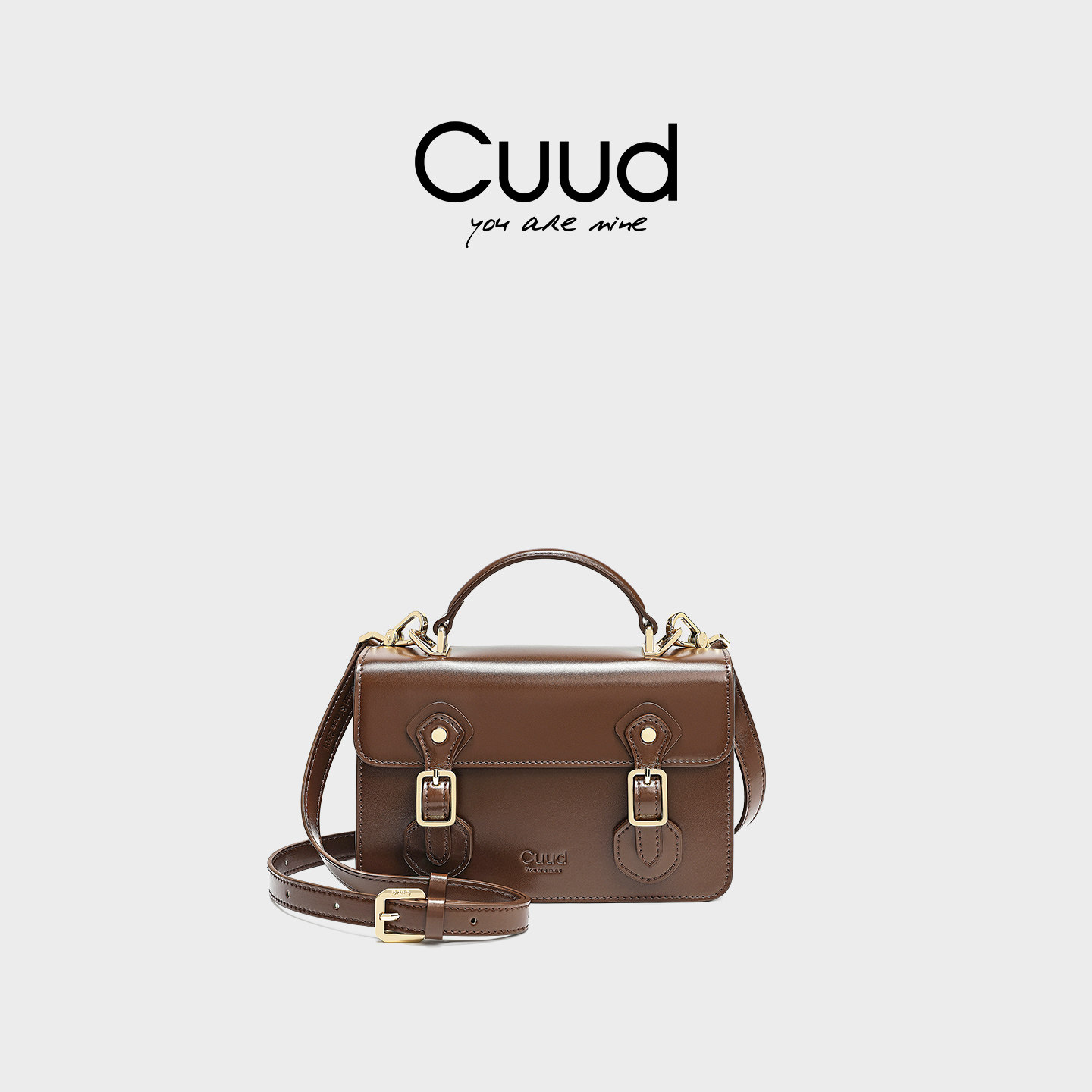 【专柜】复古学院风设计感小方包简约剑桥包真皮通勤单肩斜挎包,箱包皮具/热销女包/男包,小方包,淘宝优惠券,粉丝福利购,淘宝优惠卷