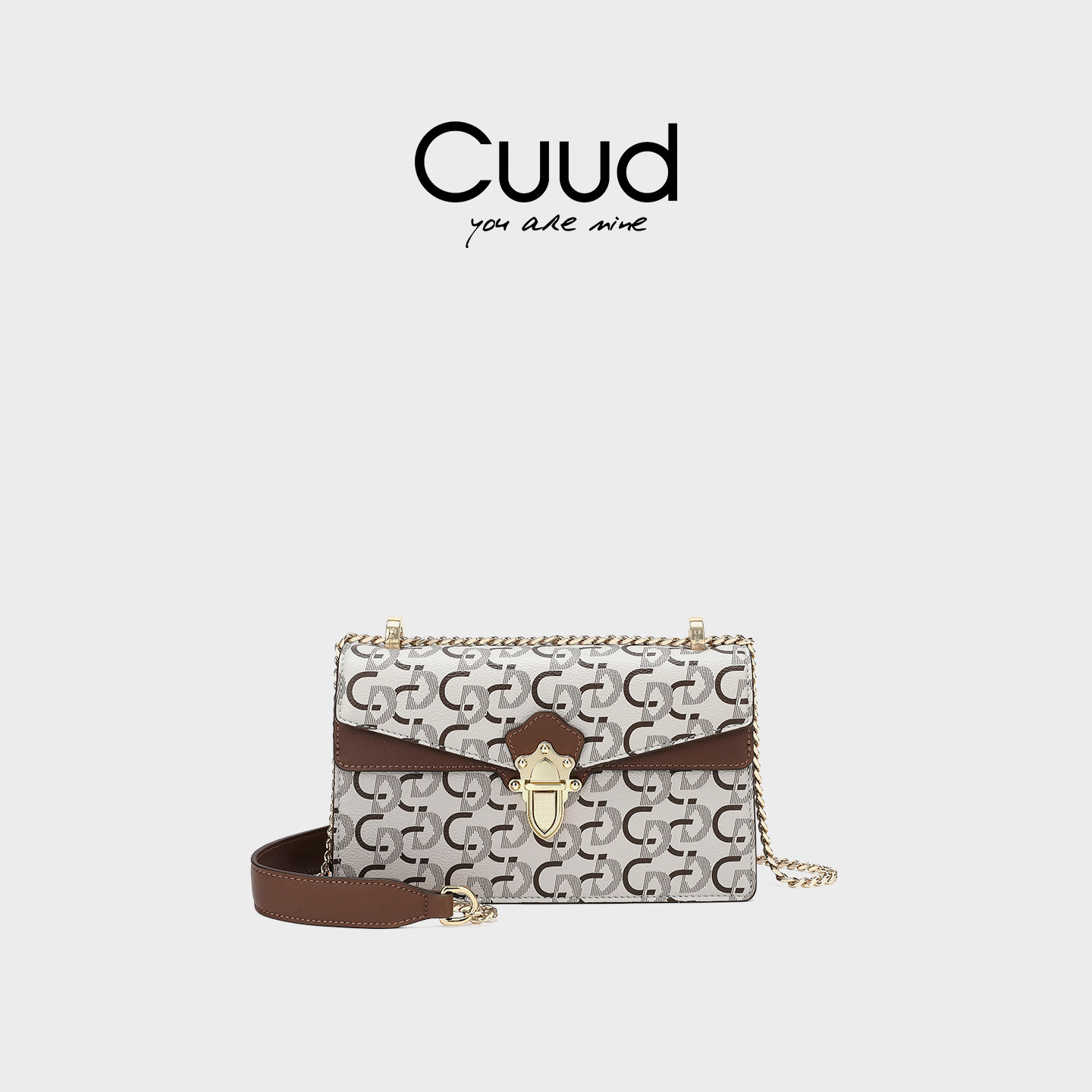 情人节礼物Cuud包包2026新款女包链条包斜挎高级感轻奢冬季单肩包