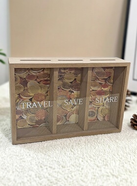 欧式可挂墙存钱罐蜜月旅行储蓄金