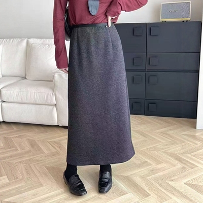 韩版时尚宽松休闲高腰显瘦半身裙