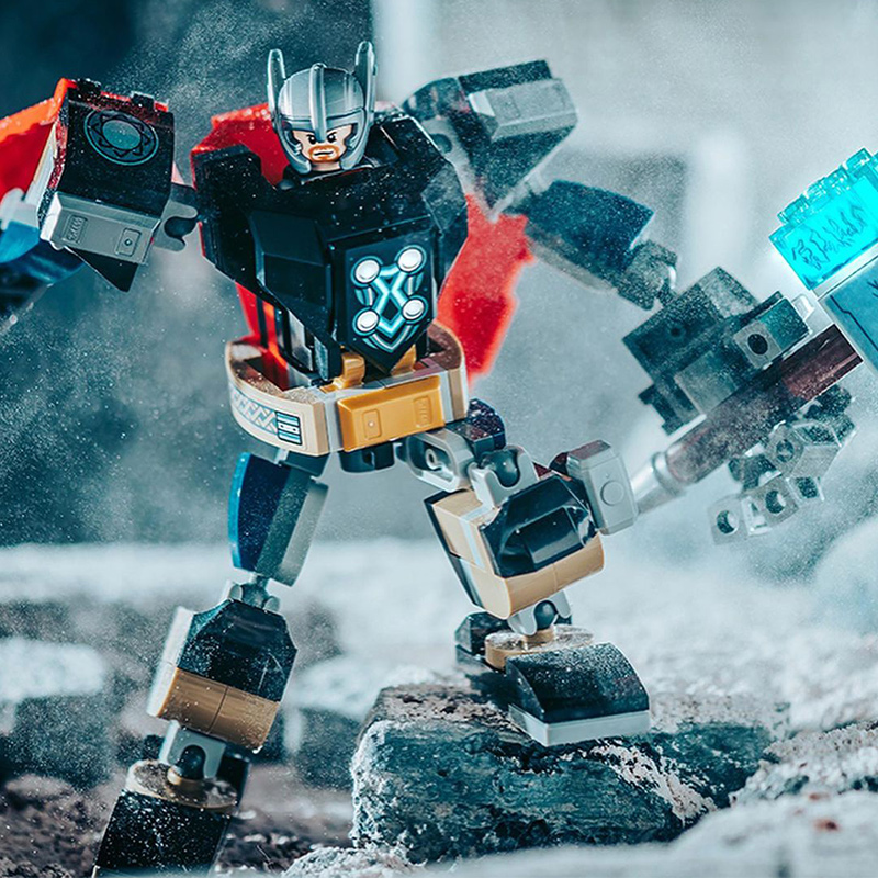 moc76169雷神机甲积木玩具