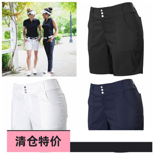 高尔夫女装夏季短裤子五分速干排汗显瘦golf运动衣服加肥大码欧美