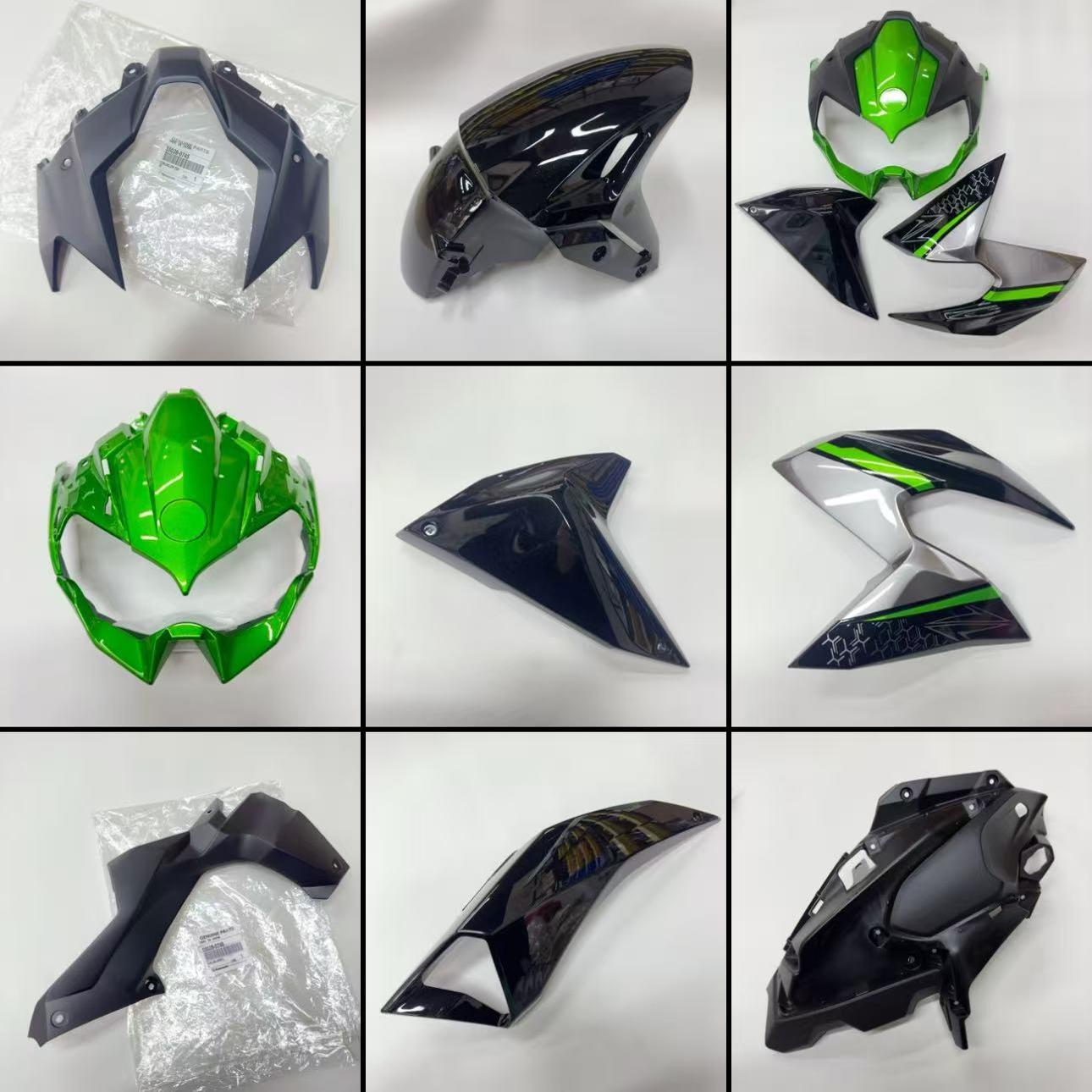 全新原装ZH2包板外壳副水壶进气管车把压固定座前挡泥板