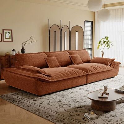 复古帆船小户型可拆洗布艺沙发