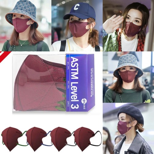 香港medeis一次性口罩渐变3d立体