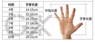 守门员旭先生 表 守门员手套 门将手套 守门员手套尺码