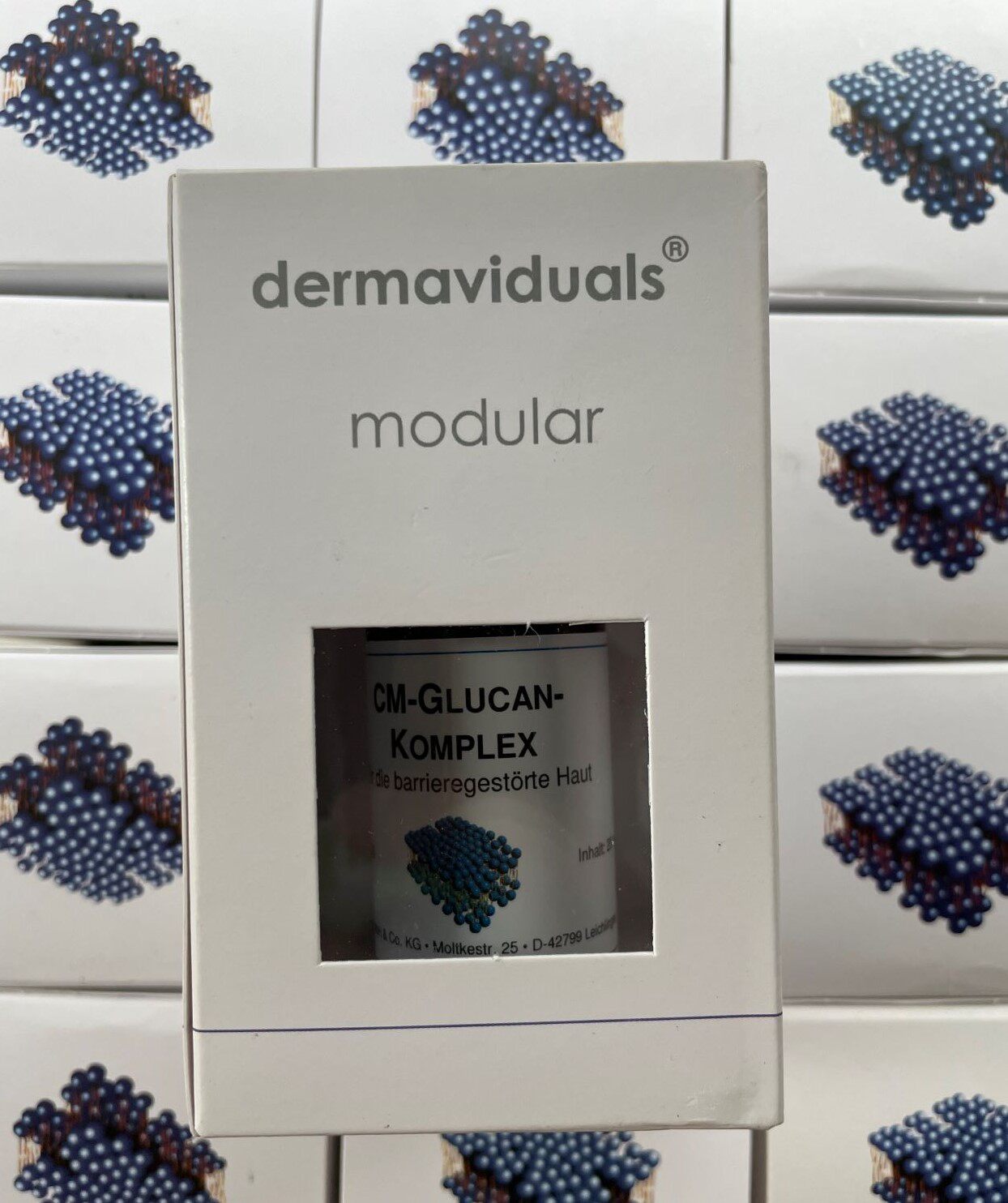 在途 德国dms cm葡聚糖舒缓抗敏修复原液20ml修复