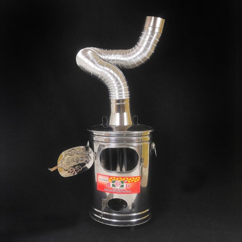 无烟室内不锈钢加厚大小号烧纸桶