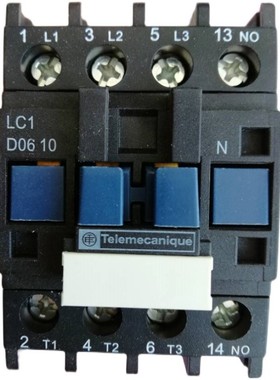 抱闸接触器 Telemecanique LC1-D0610 110V D06...N 4开 电梯封星
