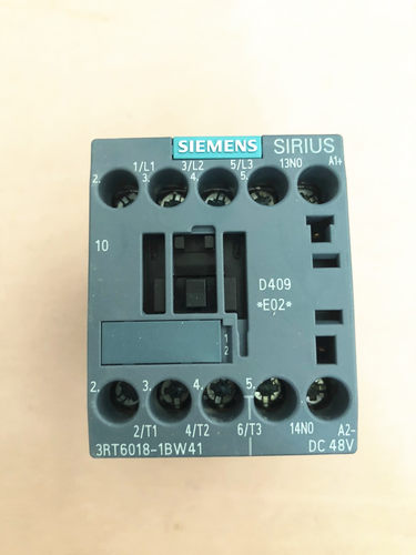 原装正品 西门子 直流接触器 3RT6018-1BW41 DC48V