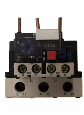 热过载保护器Telemecanique LR2-D33 55-70A LRD33 61C热继电器