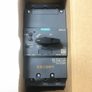 西门子断路器 进口 4KA10原装 现货 75A 3RV20424KA10 3RV2042