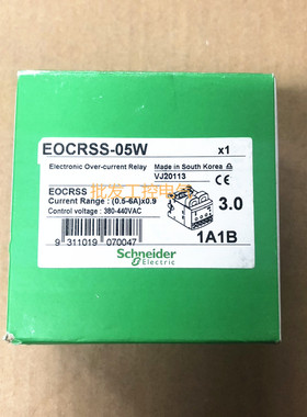 EOCRSS-05W原装进口施耐德  韩国三和电机电流保护器 全新现货