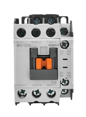 原装正品 Metasol 门锁抱闸交流接触器 LS MC-25b AC220V 电梯