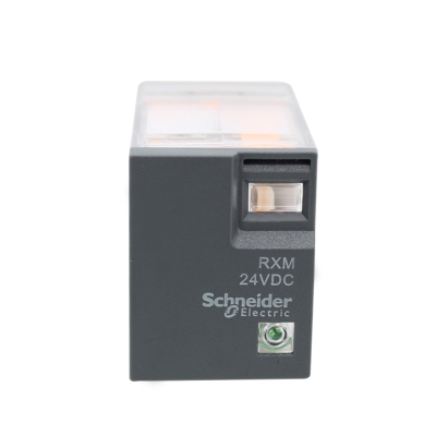 原装施耐德 中间小型继电器 RXM 24VDC RXM4LB2BD 14针 四开四闭