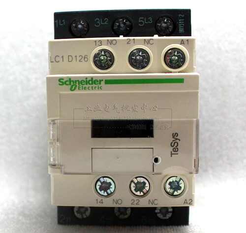 原装正品 施耐德 抱闸交流接触器  LC1-D126...C AC110V/220V电梯