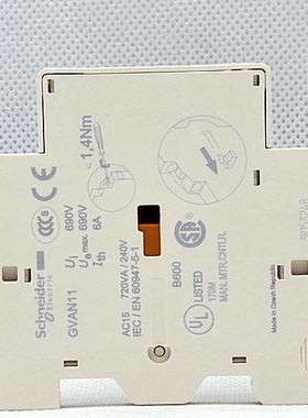 原装正品 施耐德 侧面安装辅助触头 GVAN11 GVAN20触点