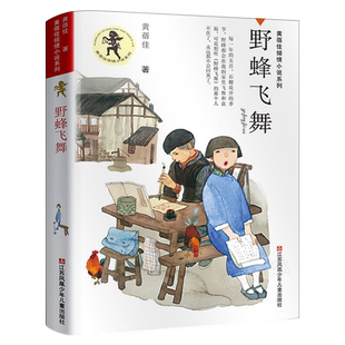 野蜂飞舞 正版 黄蓓佳著 倾情小说系列 儿童文学故事书 五年级六年级小学生必读课外书阅读书籍 江苏凤凰少年儿童出版社