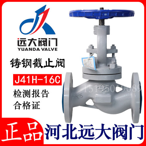 河北远大阀门法兰蒸汽截止阀