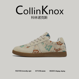 【时尚爆款】CollinKnox2026年春季新款男士低帮潮鞋时尚运动男鞋
