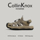 凉鞋 新款 CollinKnox2026年春季 男套筒户外厚底沙滩鞋 休闲时尚