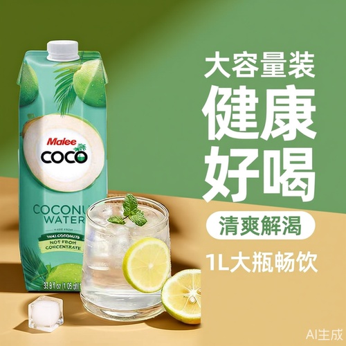 玛丽椰子水商超同款装泰国椰青汁