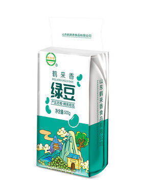 鹤来香绿豆500克