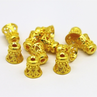 999纯金佛头24k纯黄金佛塔纯金葫芦头记数侧挂配件 佛塔古法铸造