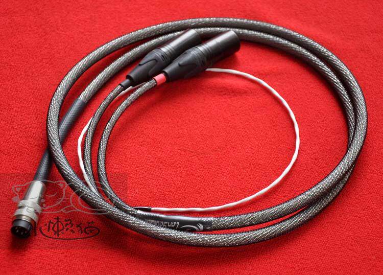 ortofon高度風老款公头五针lp唱臂线 rca信号线 平衡线 音频连接