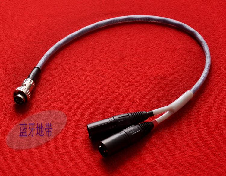 德国古董国都/铭naim配线4pin 5-5din信号线 五针转xlr平衡音频