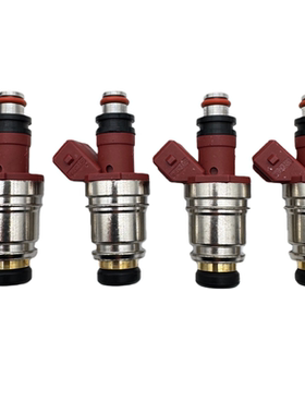 4件燃油喷射器适用于1990-1995年日产D21拾音器 2.4 JS21-1