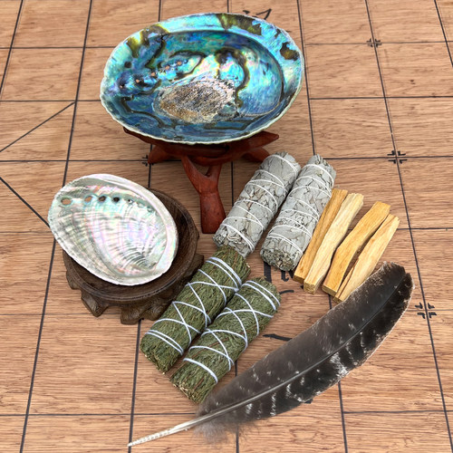 白鼠尾草雪松杖熏香秘鲁圣木