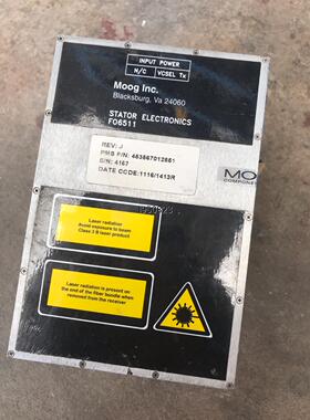 FO6511  穆格MOOG拆机的，原厂标在，实物拍摄【询价】