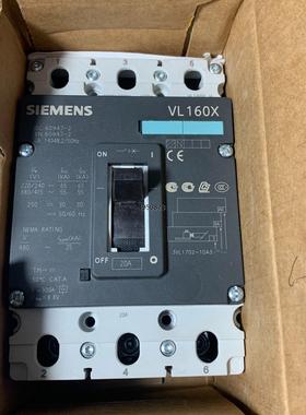 西门子断路器VL160X 3P 20A 全新3VL1702-【询价】