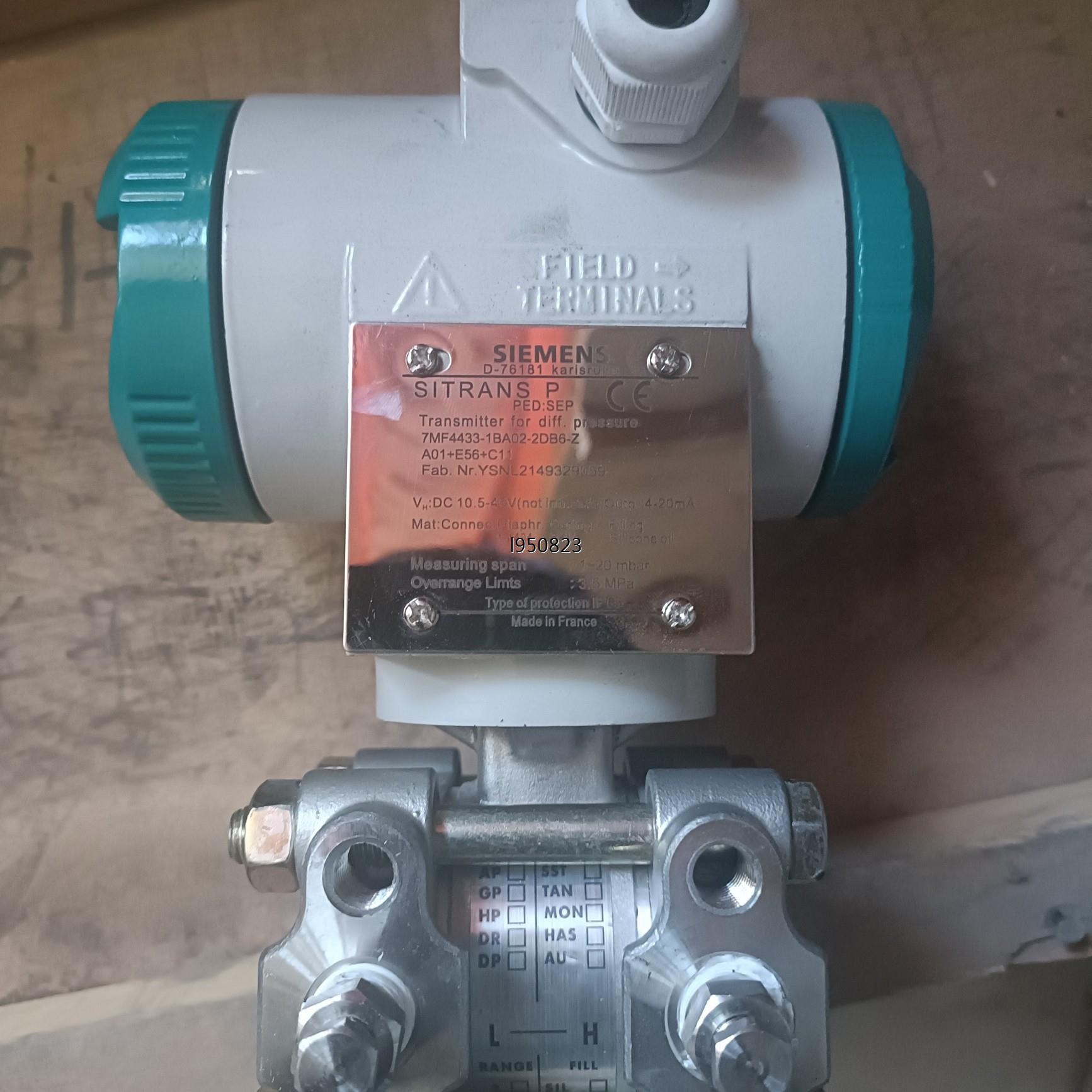 西门子差压变送器7MF4433-1BA02-2DB6-ZA0【询价】