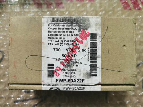 FWP-50A22F FWP-50A22Fa快速熔断器芯Bu【询价】