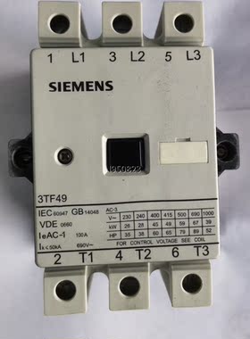 1-9-2 SIEMENS 3TF49 线圈电压220/26【询价】