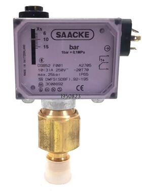SAACKE DSB52 F001从DHL压力开关【询价】