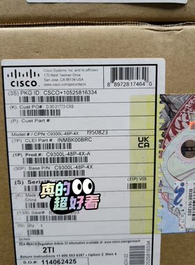 思科 C9300L-48P-4X-A CISCO 三层万兆口【询价】