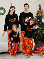 2024 Halloween Family Home Costume: Skull and Bones, Adult, Children and Baby Horror Prank Costume, Pajama Set thumbnail 4